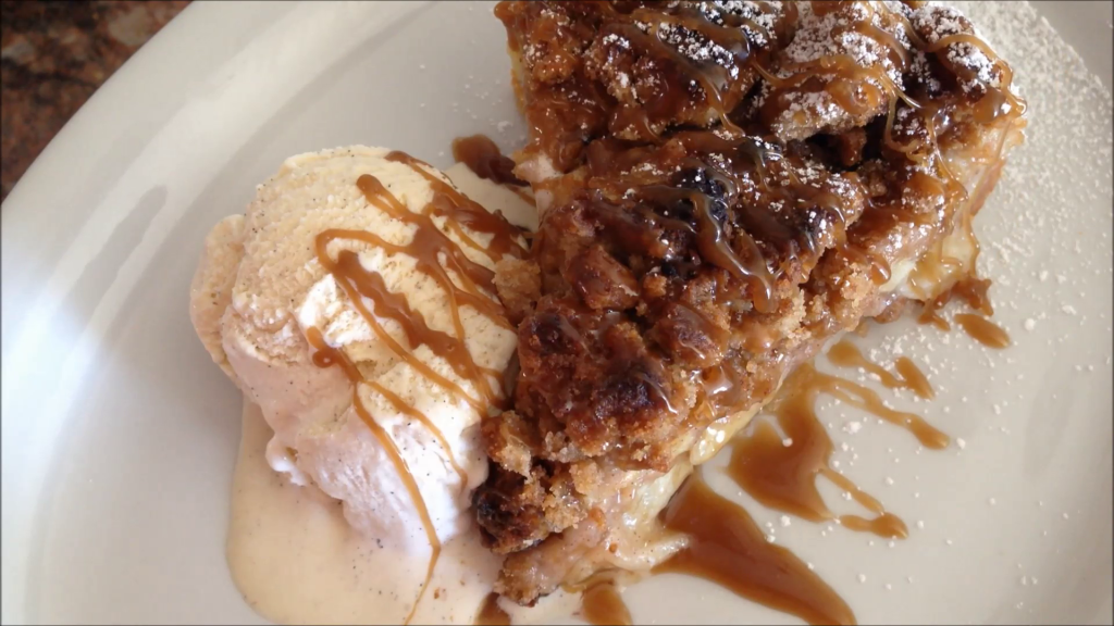 French Apple Pie With Caramel Sauce The Queens Cabinet