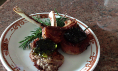 Baby Lamb Chops with Mint Jelly