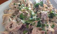 Beef Stroganoff